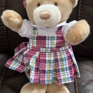 Brooks Brothers Plaid Outfit Teddy Bear